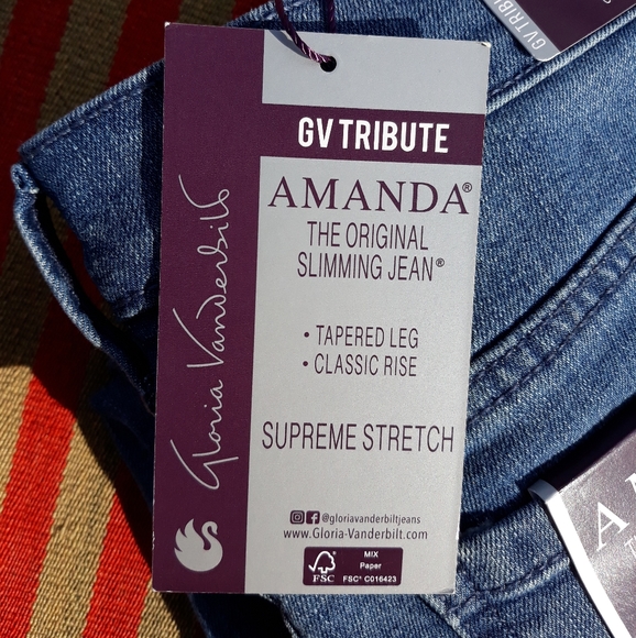 Gloria Vanderbilt Amanda supreme Stretch - Picture 2 of 15
